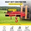 image:imageVEVOR Forklift Lifting Hook 4400lbs Capacity Forklift Lifting Hoist Red Forklift Mobile Crane with Swivel Hook and Two Large TScrews Hook Forklift Lifting Hoist Fork Lifting Attachment6600LBS