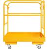 image:imageVEVOR Forklift Man Basket 36 x 36 Inches Forklift Safety Cage Work Platform 1200 lbs Load Capacity Collapsible Lift Basket with 4 Wheels Device Chain for Aerial Work Lifting Loader36x36 with Wheels