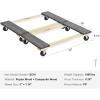 image:imageVEVOR Furniture Dolly 4 Pack 6Inch Steel TriDolly with 360 PP Swivel Wheels and NonSlip Cap 3 Wheels Furniture Lift Mover Tool Set for Moving Heavy Furniture Refrigerator Sofa30in x 18in 2 Pack