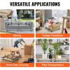 image:imageVEVOR Furniture Dolly 4 Pack 6Inch Steel TriDolly with 360 PP Swivel Wheels and NonSlip Cap 3 Wheels Furniture Lift Mover Tool Set for Moving Heavy Furniture Refrigerator Sofa30in x 18in 2 Pack