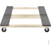 image:imageVEVOR Furniture Dolly 4 Pack 6Inch Steel TriDolly with 360 PP Swivel Wheels and NonSlip Cap 3 Wheels Furniture Lift Mover Tool Set for Moving Heavy Furniture Refrigerator Sofa30in x 18in 2 Pack