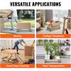 image:imageVEVOR Furniture Dolly 4 Pack 6Inch Steel TriDolly with 360 PP Swivel Wheels and NonSlip Cap 3 Wheels Furniture Lift Mover Tool Set for Moving Heavy Furniture Refrigerator Sofa30in x 18in1 Pack
