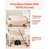 image:imageVEVOR Furniture Dolly Heavy Duty Furniture Movers with 5 x 360 Rotation Wheels Carbon Steel Panel Furniture Lift Slider Tool Set for Appliances Sofa Fridge Washing MachineExtra Large 78 x 78