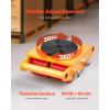 image:imageVEVOR Machine Skate 6T Machinery Skate Dolly 13228 lbs Machinery Moving Skate Machinery Mover Skate with 360 Rotation Cap and PU Directional Rollers Heavy Duty Industrial Moving Equipment Yellow6T
