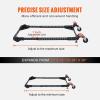 image:imageVEVOR Mobile Base 500 lbs Weight Capacity Adjustable from 12 x 12 to 36 x 36 Heavy Duty Universal Mobile Base Stand with Swivel Wheels for Woodworking Equipment Bandsaw Power Tools Machines