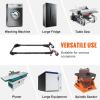 image:imageVEVOR Mobile Base 500 lbs Weight Capacity Adjustable from 12 x 12 to 36 x 36 Heavy Duty Universal Mobile Base Stand with Swivel Wheels for Woodworking Equipment Bandsaw Power Tools Machines