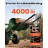 image:imageVEVOR Pallet Forks 2000 Lbs Clamp on Pallet Forks 43 Total Length Tractor Bucket Forks with Adjustable Stabilizer Bar Heavy Duty Pallet Forks for Tractor Attachments Skid Steer Loader Bucket60 Inch