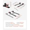 image:imageVEVOR Pallet Forks 2000 Lbs Clamp on Pallet Forks 43 Total Length Tractor Bucket Forks with Adjustable Stabilizer Bar Heavy Duty Pallet Forks for Tractor Attachments Skid Steer Loader Bucket60 Inch