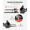 image:imageVEVOR Pallet Forks 2000 Lbs Clamp on Pallet Forks 43 Total Length Tractor Bucket Forks with Adjustable Stabilizer Bar Heavy Duty Pallet Forks for Tractor Attachments Skid Steer Loader Bucket60 Inch