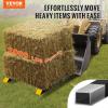 image:imageVEVOR Pallet Forks 4000 lbs Clamp on Pallet Forks 60 Total Length Heavy Duty Pallet Forks with Adjustable Stabilizer Bar Tractor Bucket Forks for Loader Bucket Skid Steer Tractor43 inch