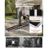 image:imageVEVOR Portable Wheelchair Ramp 4FT NonSlip Aluminum Folding Handicap Ramp Door Threshold Ramps for Wheelchair for HomeWheel Chair Ramp Steps Cars Scooter Cart Curbs Stairs9FT
