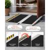 image:imageVEVOR Portable Wheelchair Ramp 4FT NonSlip Aluminum Folding Handicap Ramp Door Threshold Ramps for Wheelchair for HomeWheel Chair Ramp Steps Cars Scooter Cart Curbs Stairs3FT