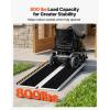 image:imageVEVOR Portable Wheelchair Ramp 4FT NonSlip Aluminum Folding Handicap Ramp Door Threshold Ramps for Wheelchair for HomeWheel Chair Ramp Steps Cars Scooter Cart Curbs Stairs5FT