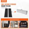 image:imageVEVOR Portable Wheelchair Ramp 4FT NonSlip Aluminum Folding Handicap Ramp Door Threshold Ramps for Wheelchair for HomeWheel Chair Ramp Steps Cars Scooter Cart Curbs Stairs4FT For height 412