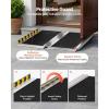 image:imageVEVOR Portable Wheelchair Ramp 4FT NonSlip Aluminum Folding Handicap Ramp Door Threshold Ramps for Wheelchair for HomeWheel Chair Ramp Steps Cars Scooter Cart Curbs Stairs2FT