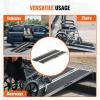 image:imageVEVOR Portable Wheelchair Ramp 4FT NonSlip Aluminum Folding Handicap Ramp Door Threshold Ramps for Wheelchair for HomeWheel Chair Ramp Steps Cars Scooter Cart Curbs Stairs4FT For height 412