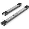 image:imageVEVOR Appliance Rollers Heavy Duty Extendable Appliance Rollers Mobile Washing Machine Base Mini Fridge Stand Moving Cart for Refrigerators Dryers Dishwashers WhiteGray