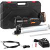 image:imageVEVOR Cordless Grease Gun 20Volt 10000 PSI 39 Long Hose Electric Grease Gun Kit Professional High Pressure Battery Powered Grease Gun with Carrying Case Battery and Charger Included Black1 Battery