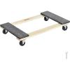 image:imageVEVOR Furniture Dolly 4 Pack 6Inch Steel TriDolly with 360 PP Swivel Wheels and NonSlip Cap 3 Wheels Furniture Lift Mover Tool Set for Moving Heavy Furniture Refrigerator Sofa30in x 18in1 Pack