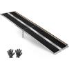 image:imageVEVOR Portable Wheelchair Ramp 4FT NonSlip Aluminum Folding Handicap Ramp Door Threshold Ramps for Wheelchair for HomeWheel Chair Ramp Steps Cars Scooter Cart Curbs Stairs9FT