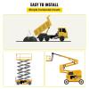 image:imageVEVOR 4 Quart Hydraulic Power Unit Double Acting Dump Trailer Pump 3200 PSI Max Relief Pressure amp 091 GPM Flow Rate DC 12V Hydraulic Pump with Metal Reservoir for Dump Trailer Car Lifting Black15 Quart