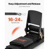 image:imageVEVOR Boat Trailer Transom Straps 2PK 2 x 24 Adjustable Boat Straps 1500lb Break Strength with Security Lock S Hooks and Boat Pads Transom Tiedowns for Trailer Boat or Kayak Secure