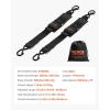 image:imageVEVOR Boat Trailer Transom Straps 2PK 2 x 24 Adjustable Boat Straps 1500lb Break Strength with Security Lock S Hooks and Boat Pads Transom Tiedowns for Trailer Boat or Kayak Secure