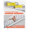 image:imageVEVOR E Track TieDown Rail Kit 32PCS 5FT ETracks Set Includes 8 Steel Rails amp 8 O Rings amp 8 TieOffs with DRing amp 8 End Caps Securing Accessories for Cargo Motorcycles and Bikes5FT32Pcs