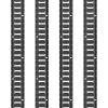 image:imageVEVOR E Track TieDown Rail Kit 32PCS 5FT ETracks Set Includes 8 Steel Rails amp 8 O Rings amp 8 TieOffs with DRing amp 8 End Caps Securing Accessories for Cargo Motorcycles and Bikes5FT28Pcs