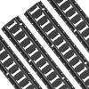 image:imageVEVOR E Track TieDown Rail Kit 32PCS 5FT ETracks Set Includes 8 Steel Rails amp 8 O Rings amp 8 TieOffs with DRing amp 8 End Caps Securing Accessories for Cargo Motorcycles and Bikes5FT28Pcs