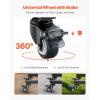 image:imageVEVOR Folding Chair Rack 300 LBS Capacity LShape Vertical Placement Chair Cart for 25 Chairs HeavyDuty Metal Chair Storage Dolly with Rubber Wheels MultiFunction Chair Holder Matte BlackTShape type