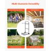 image:imageVEVOR Folding Chair Rack 300 LBS Capacity LShape Vertical Placement Chair Cart for 25 Chairs HeavyDuty Metal Chair Storage Dolly with Rubber Wheels MultiFunction Chair Holder Matte BlackHanging type