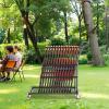 image:imageVEVOR Folding Chair Rack 300 LBS Capacity LShape Vertical Placement Chair Cart for 25 Chairs HeavyDuty Metal Chair Storage Dolly with Rubber Wheels MultiFunction Chair Holder Matte BlackVertical