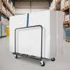 image:imageVEVOR Folding Table Cart Heavy Duty Table Trolley with 5 Swivel Wheels 1800 LBS Drywall Dolly Cart for Garage Home Warehouse Party Event Hotel Furniture 10 Table Capacity1800LBS  NEW