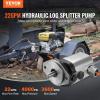 image:imageVEVOR Hydraulic Log Splitter Pump Kit 22GPM 2 Stage 4000PSI Aluminum Hydraulic Gear Pump with Valve Coupling Installation Base 34 NPT Outlet 3600 RPM for Small Engine Mounting Log Splitter