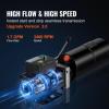 image:imageVEVOR Hydraulic Pump Double Acting 4 Way Hydraulic Power Unit Double Solenoid Hydraulic Power Pack 12V DC Hydraulic Power Pump with 45Liter Reservoir for Dump Trailer Car Lifting10 Quart