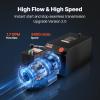 image:imageVEVOR Hydraulic Pump Double Acting 4 Way Hydraulic Power Unit Double Solenoid Hydraulic Power Pack 12V DC Hydraulic Power Pump with 45Liter Reservoir for Dump Trailer Car Lifting15 Quart