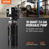 image:imageVEVOR Hydraulic Pump Double Acting 4 Way Hydraulic Power Unit Double Solenoid Hydraulic Power Pack 12V DC Hydraulic Power Pump with 45Liter Reservoir for Dump Trailer Car Lifting10 Quart
