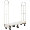 image:imageVEVOR Platform Truck 2000 lbs Capacity Steel Flatbed Cart 47 Length x 24 Width x 32 Height Flat Dolly Hand Trucks with 5 Nylon Casters HeavyDuty Utility Push Carts for Luggage Moving600  161  595 in 1525  410  1510 mm