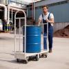 image:imageVEVOR Platform Truck 2000 lbs Capacity Steel Flatbed Cart 47 Length x 24 Width x 32 Height Flat Dolly Hand Trucks with 5 Nylon Casters HeavyDuty Utility Push Carts for Luggage Moving600  161  595 in 1525  410  1510 mm
