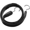 image:imageVEVOR Rubber Bungee Cords 50 Pack 21 Long Weatherproof Natural Rubber Tie Down Straps with Crimped S Hooks Heavy Duty Outdoor Tarp Straps for Securing Flatbed Trailers Canvases Cargo and More40inch 4pcs Adjustable