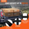 image:imageVEVOR Tailgate Net for Truck Bed 54 in x 18 in Cargo Net Durable with 4 Adjustable Buckle Straps CrossReinforced Design Extendable amp Durable Suitable for Truck Trailer Pickup Boat Jeep SUV60 in x 18 in