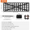 image:imageVEVOR Tailgate Net for Truck Bed 54 in x 18 in Cargo Net Durable with 4 Adjustable Buckle Straps CrossReinforced Design Extendable amp Durable Suitable for Truck Trailer Pickup Boat Jeep SUV54 in x 18 in