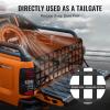 image:imageVEVOR Tailgate Net for Truck Bed 54 in x 18 in Cargo Net Durable with 4 Adjustable Buckle Straps CrossReinforced Design Extendable amp Durable Suitable for Truck Trailer Pickup Boat Jeep SUV54 in x 18 in