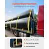 image:imageVEVOR Truck Straps 4 x30 Heavy Duty Tie Down wFlat Hooks 18000lbs Break Strength WLL 6000lbs Cargo Straps tie Down for Flatbeds Trucks Trailers Farms Rescues Tree Saver Yellow10 PackYellow