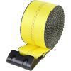 image:imageVEVOR Truck Straps 4 x30 Heavy Duty Tie Down wFlat Hooks 18000lbs Break Strength WLL 6000lbs Cargo Straps tie Down for Flatbeds Trucks Trailers Farms Rescues Tree Saver Yellow10 PackYellow