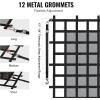 image:imageVEVOR Waterproof Cargo Net 72 in x 57 in Heavy Duty Truck Cargo NetWLL 700lbs 4 Adjustable Straps with Carabiners amp SHooks Truck Bed Cover for Trailer Pickup Boat Jeep SUV 475 x 6 ft6 x 475  1500lbs
