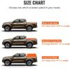 image:imageVEVOR Waterproof Cargo Net 72 in x 57 in Heavy Duty Truck Cargo NetWLL 700lbs 4 Adjustable Straps with Carabiners amp SHooks Truck Bed Cover for Trailer Pickup Boat Jeep SUV 475 x 6 ft6 x 475  1500lbs
