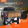 image:imageVEVOR Waterproof Cargo Net 72 in x 57 in Heavy Duty Truck Cargo NetWLL 700lbs 4 Adjustable Straps with Carabiners amp SHooks Truck Bed Cover for Trailer Pickup Boat Jeep SUV 475 x 6 ft6 x 475  1500lbs