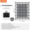 image:imageVEVOR Waterproof Cargo Net 72 in x 57 in Heavy Duty Truck Cargo NetWLL 700lbs 4 Adjustable Straps with Carabiners amp SHooks Truck Bed Cover for Trailer Pickup Boat Jeep SUV 475 x 6 ft6 x 475  1500lbs